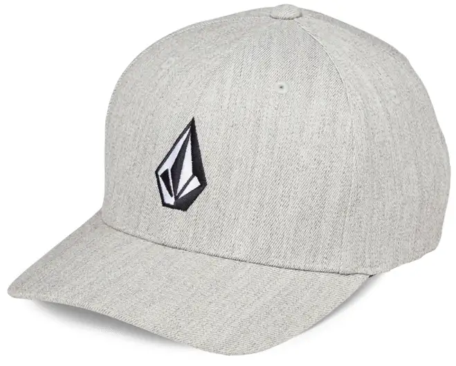 Volcom Full Stone HTH Flexfit Hat – Grey
