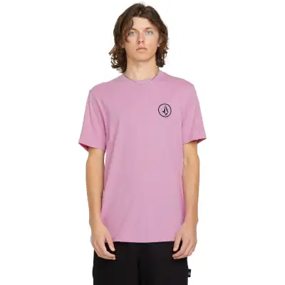 Volcom Iconic Stone SS Tee – Purple