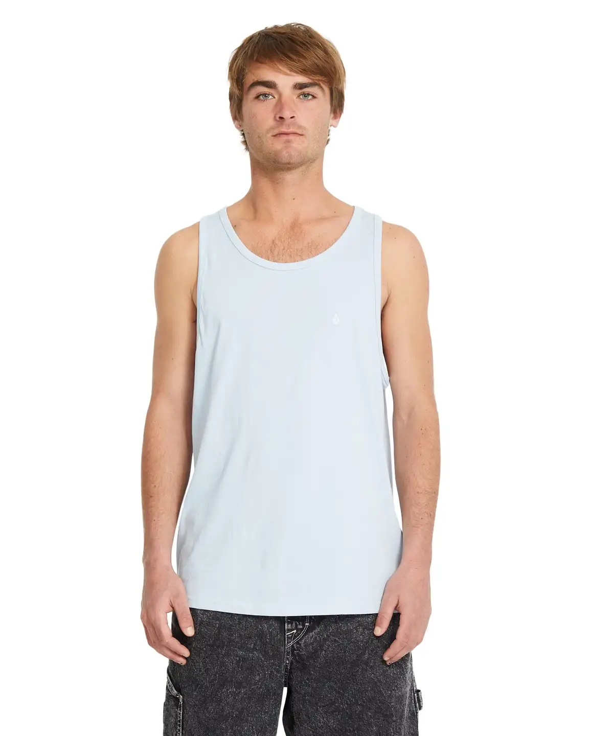 Volcom Stone Blanks BSC Tanktop – Carolina Blue - M