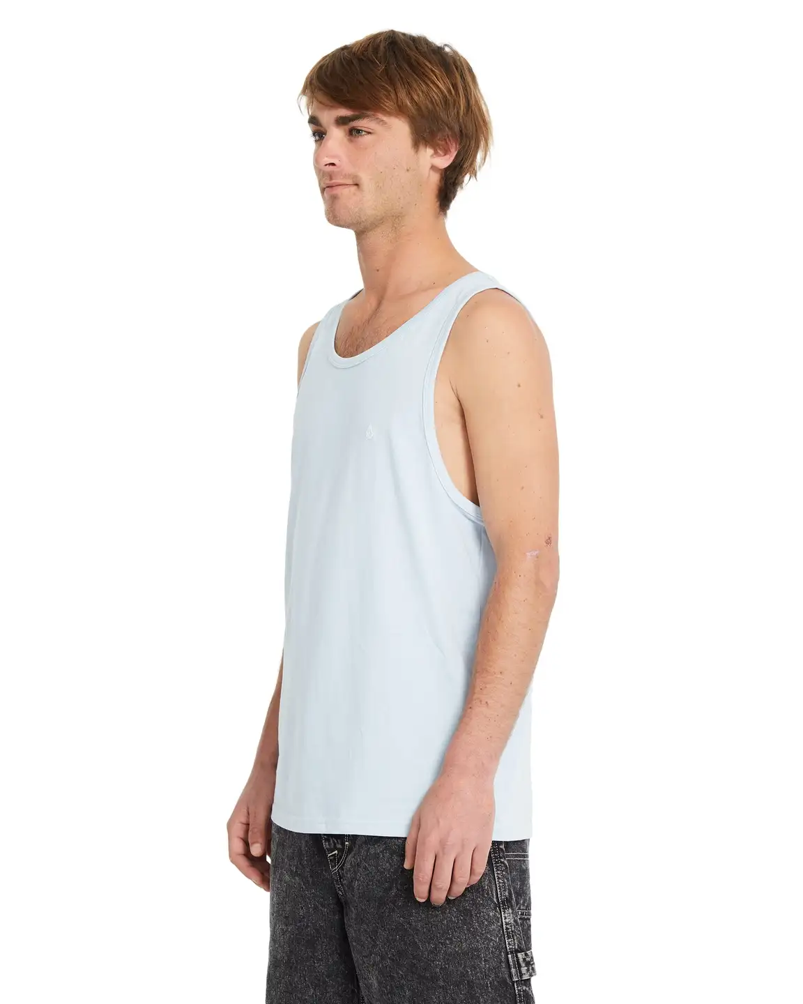 Volcom Stone Blanks BSC Tanktop – Carolina Blue - M - Bilde 3