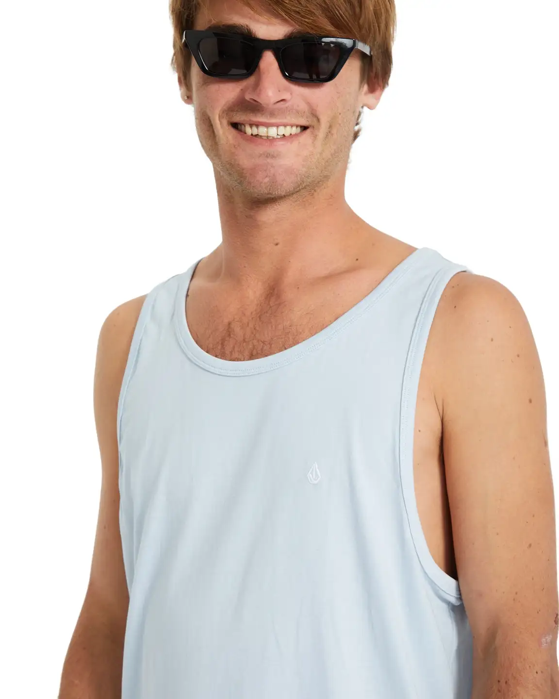 Volcom Stone Blanks BSC Tanktop – Carolina Blue - M - Bilde 4