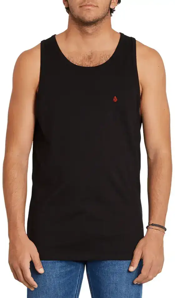 Volcom Stone Blanks BSC Tanktop – Black - XL
