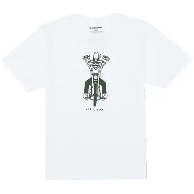 Volcom Stone Drifter SS Tee – White - S