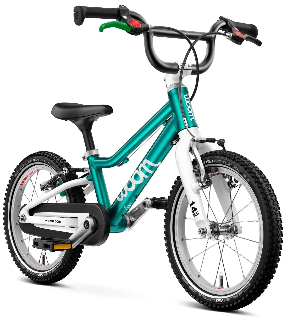 Woom Go 2 14" – 5,3kg, 3-4,5 år, 95-110cm, Yellow