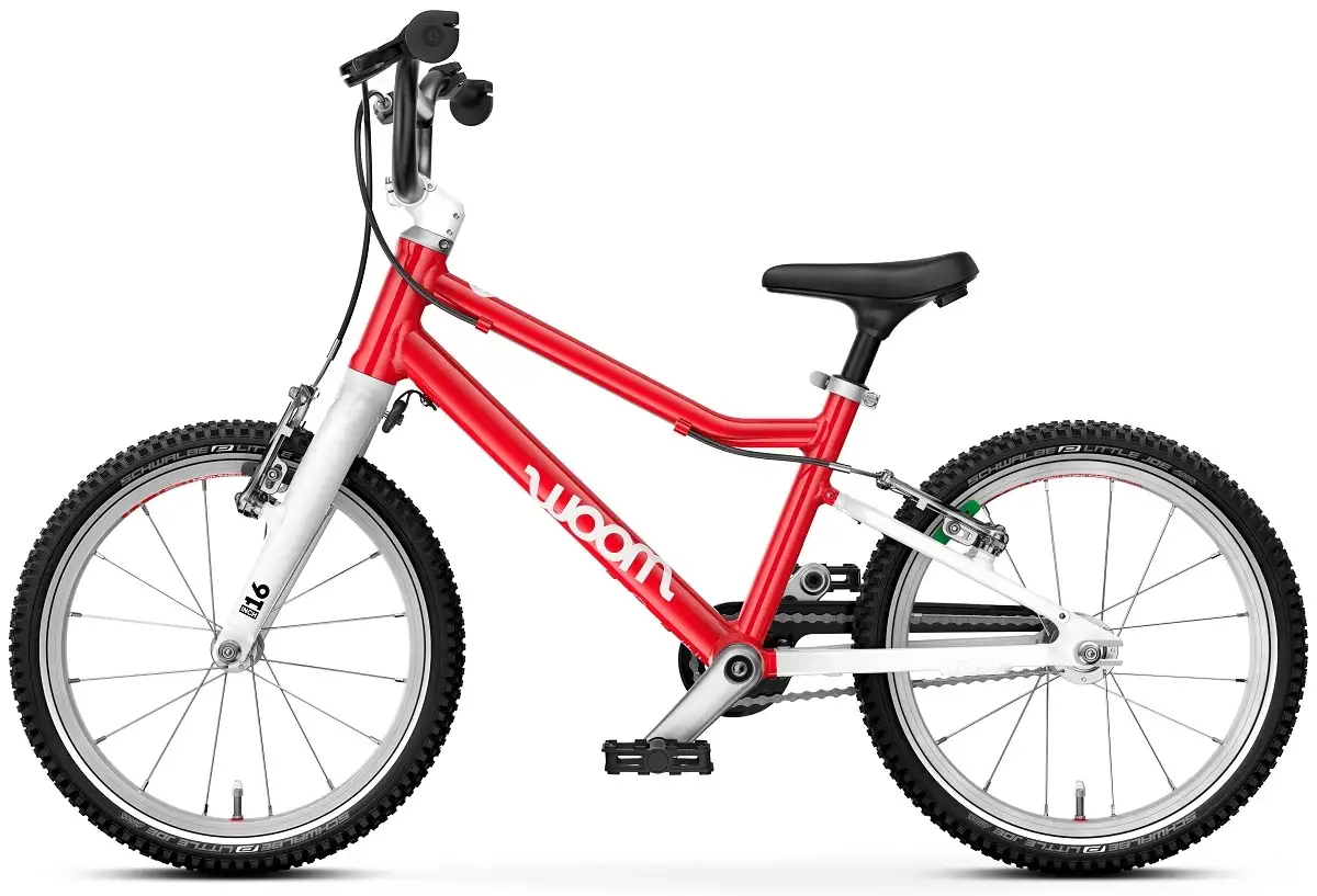Woom Go 3 16" – 5,7kg, 4-6 år, 105-120cm, Yellow - Bilde 2