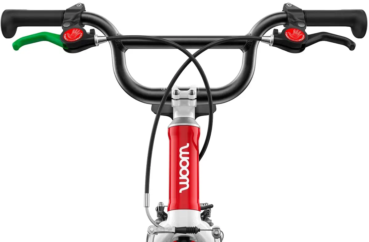 Woom Go 3 16" – 5,7kg, 4-6 år, 105-120cm, Green - Bilde 3