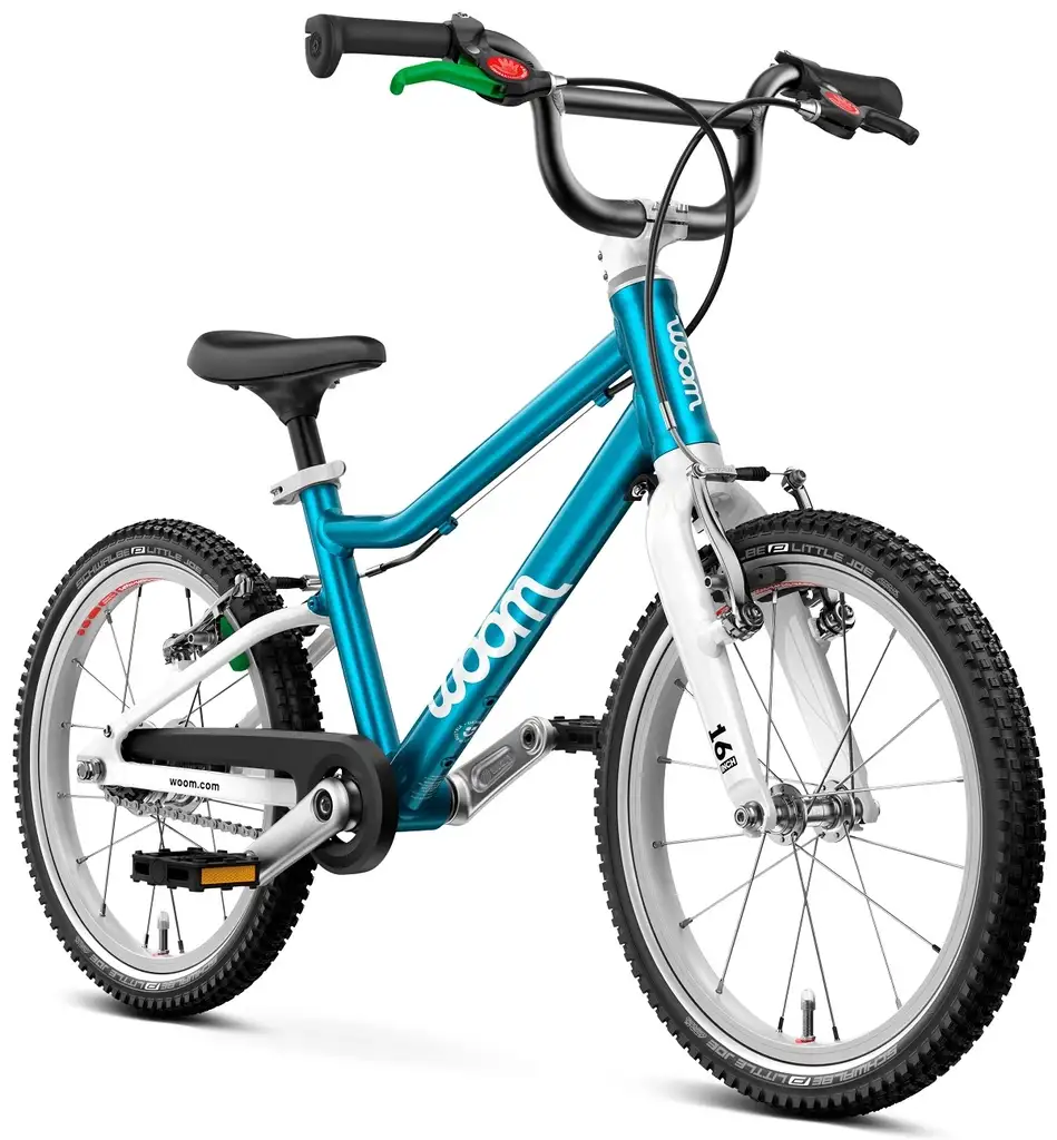 Woom Go 3 Automagic 16" – 6,1kg, 4-6 år, 105-120cm