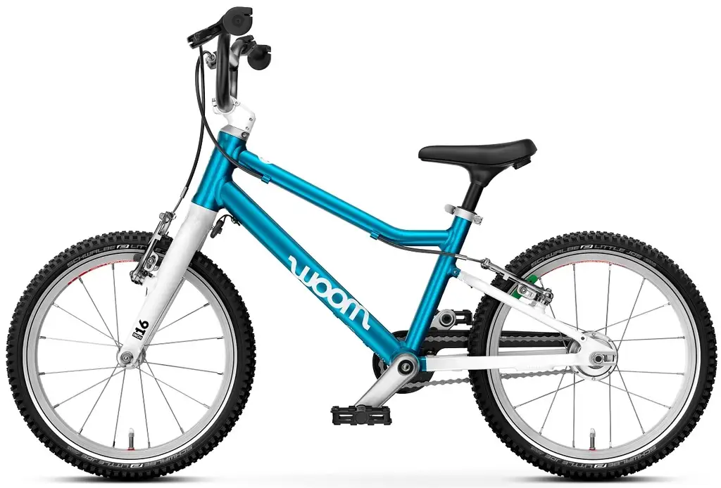 Woom Go 3 Automagic 16" – 6,1kg, 4-6 år, 105-120cm - Bilde 2
