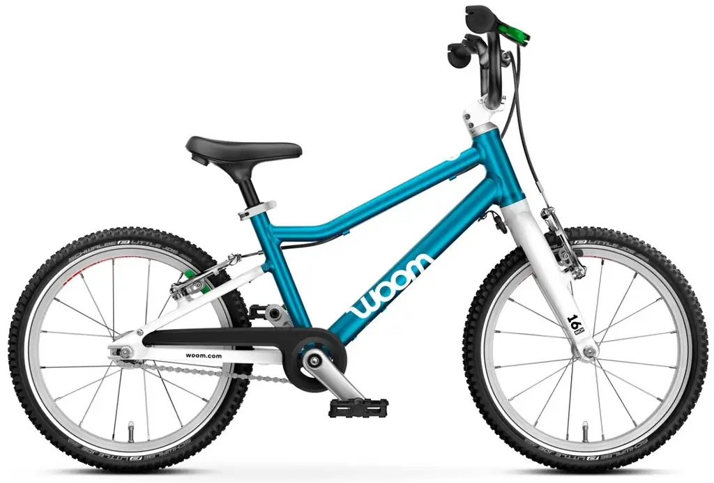 Woom Go 3 Automagic 16" – 6,1kg, 4-6 år, 105-120cm - Bilde 3
