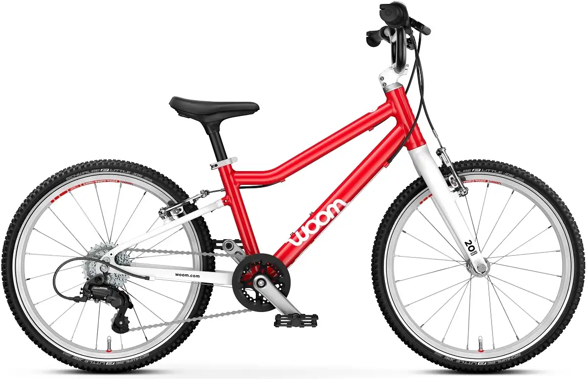 Woom Go 4 20" – 7,8kg, 6-8 år, 115-130cm, Blue - Bilde 2