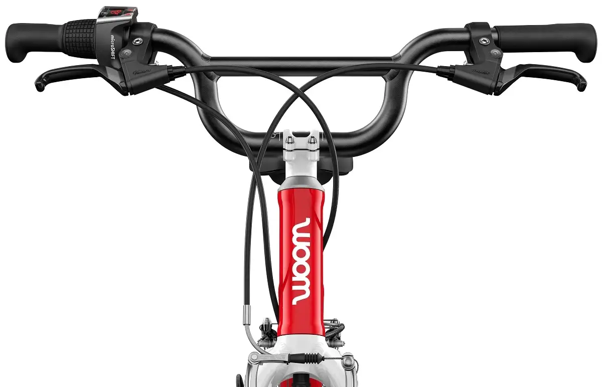 Woom Go 4 20" – 7,8kg, 6-8 år, 115-130cm, Red - Bilde 4
