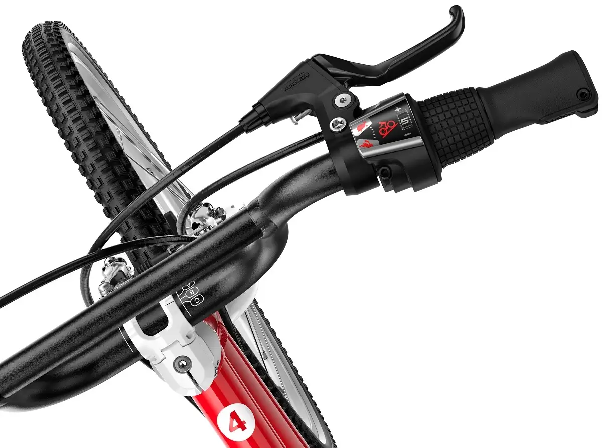 Woom Go 4 20" – 7,8kg, 6-8 år, 115-130cm, Blue - Bilde 5
