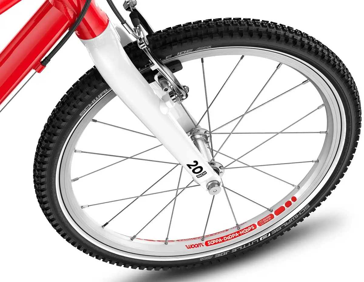 Woom Go 4 20" – 7,8kg, 6-8 år, 115-130cm, Blue - Bilde 10