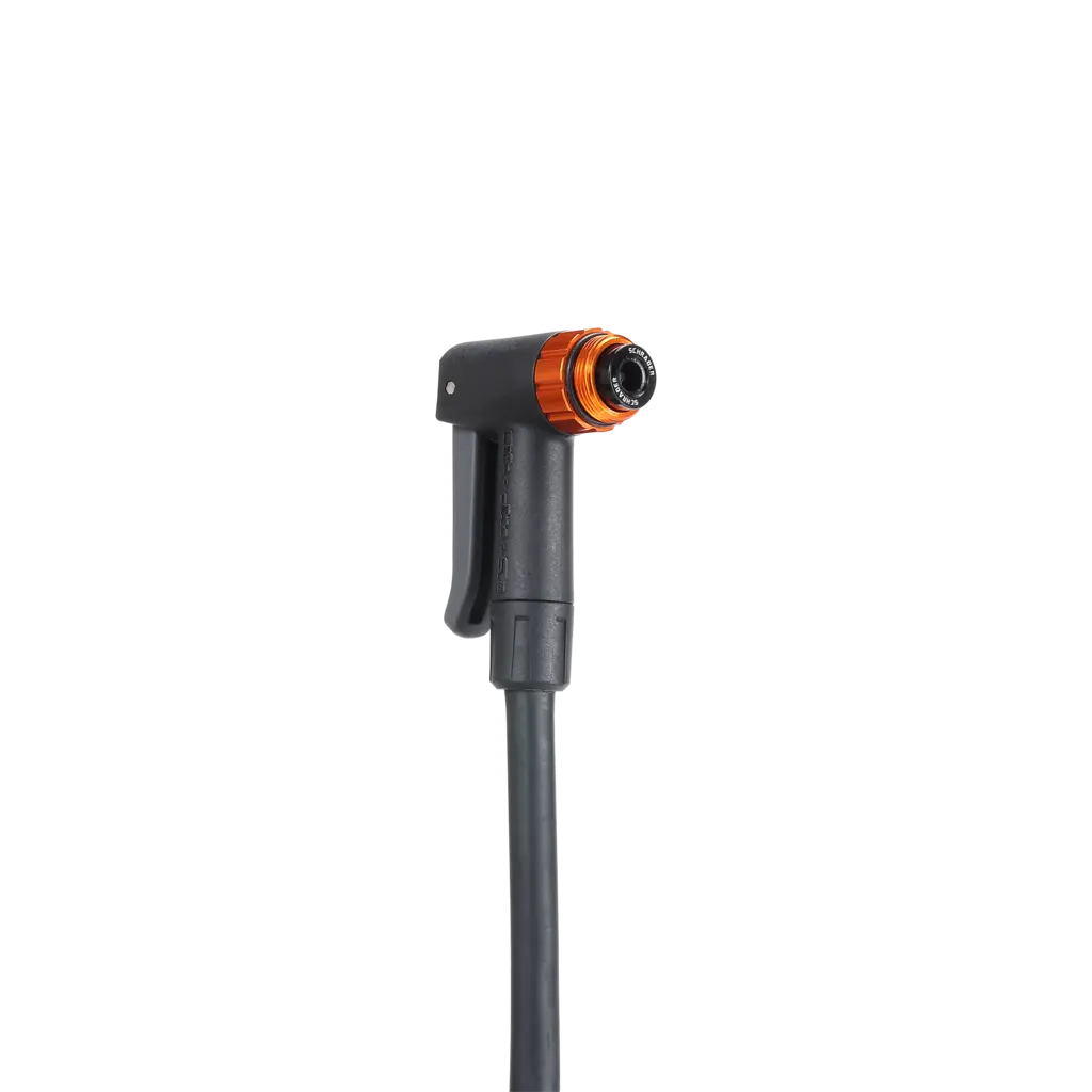BBB AirSwitch BFP-41B Manometerpumpe – Oransje,alu, alle ventiler, 160psi/11bar - Bilde 3
