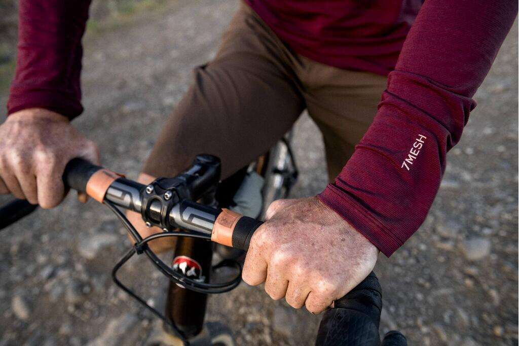 7mesh Desperado Merino Shirt LS M's - honey S - Bilde 7