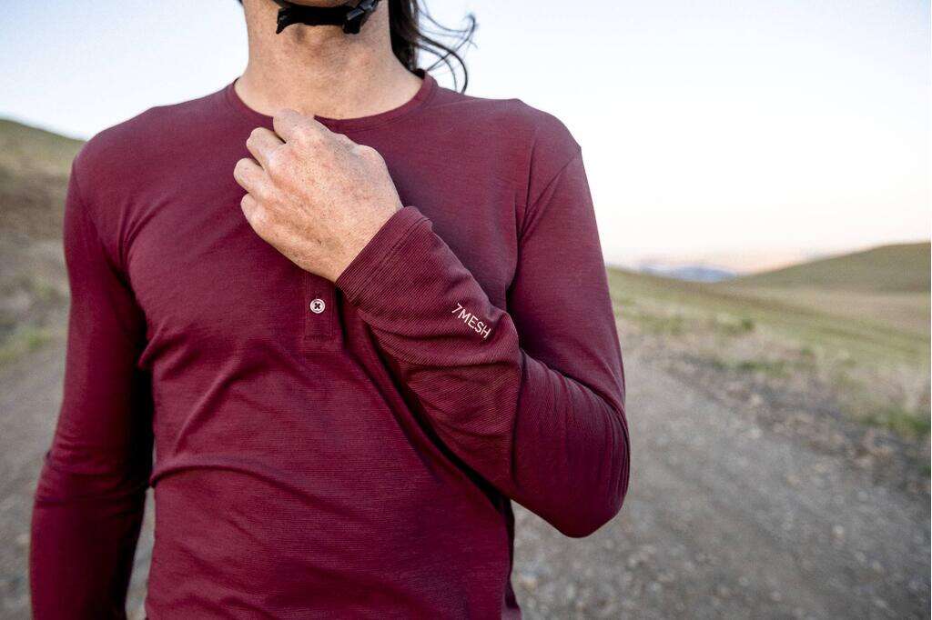 7mesh Desperado Merino Shirt LS M's - honey S - Bilde 8
