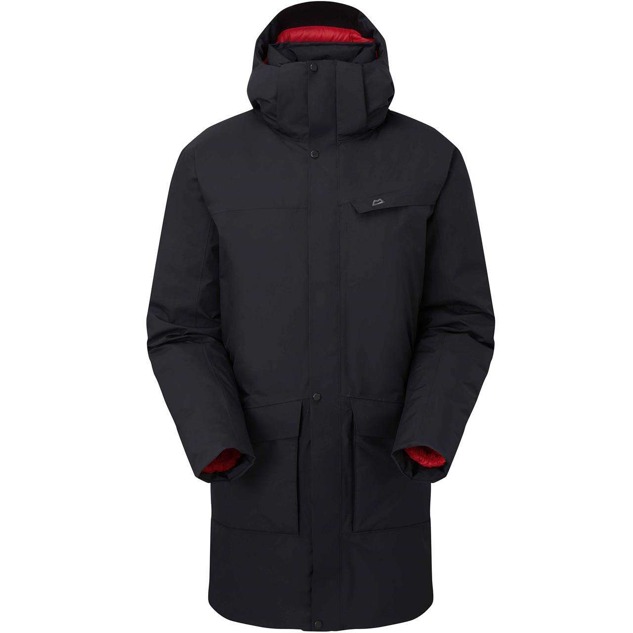 Mountain Equipment Altai Parka – dame, Black/PopRed 8