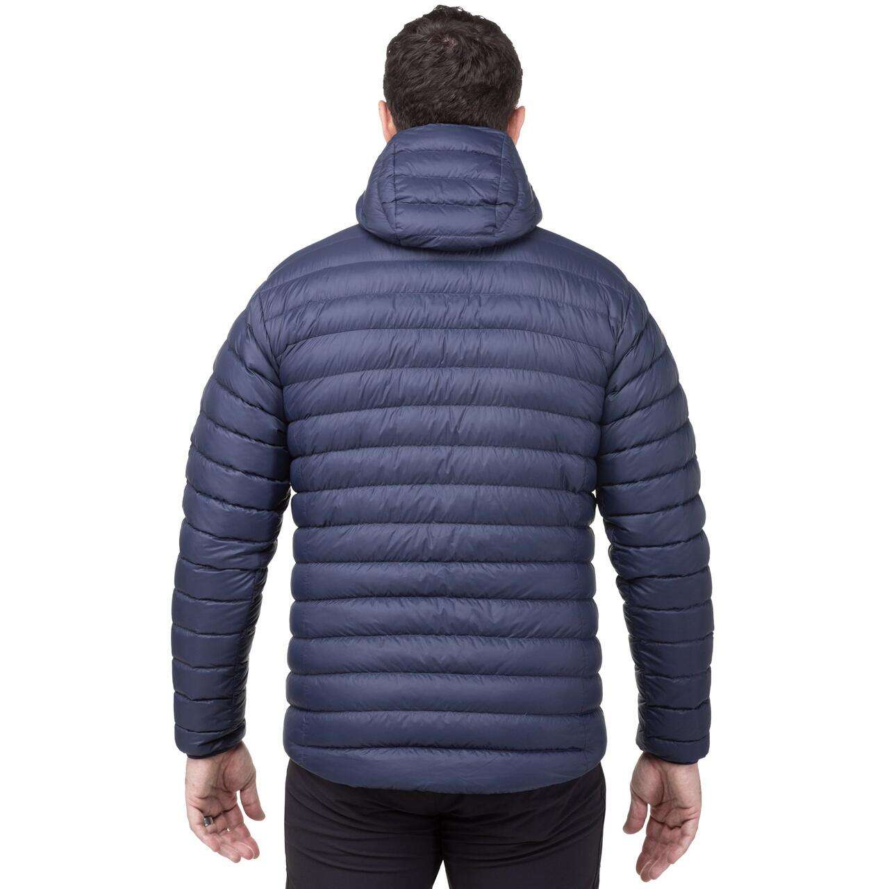 Mountain Equipment Earthrise jakke med hette – herre, Majolica Blue/Mykonos Blue S - Bilde 3
