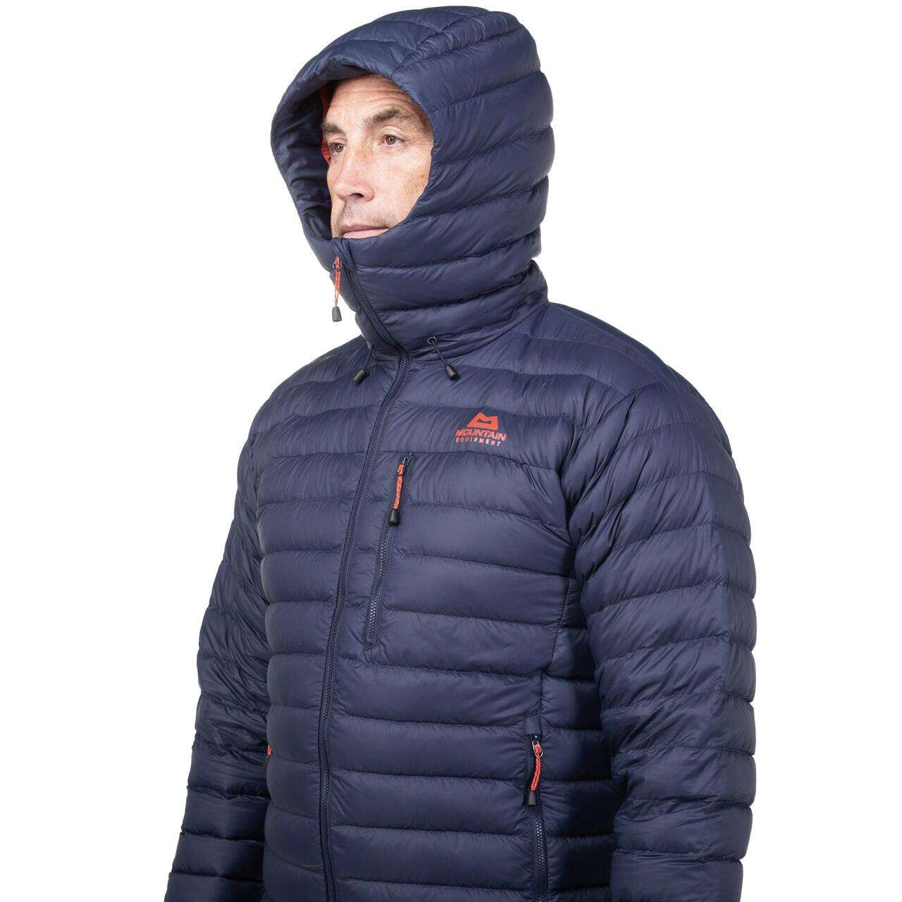 Mountain Equipment Earthrise jakke med hette – herre, Majolica Blue/Mykonos Blue S - Bilde 4