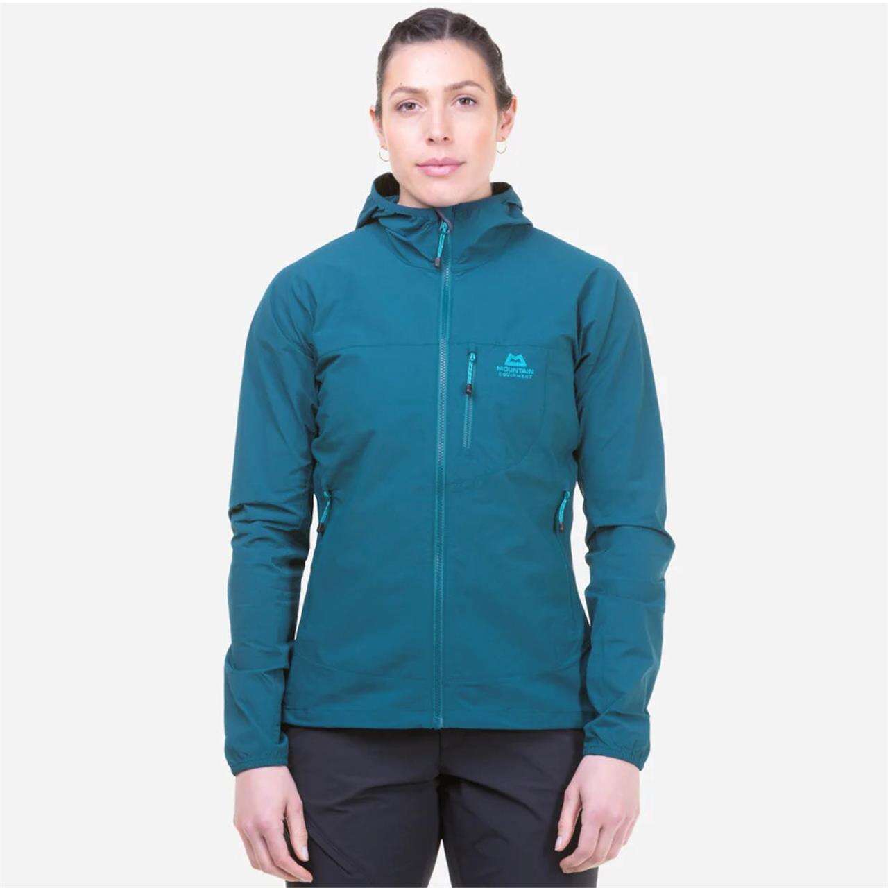 Mountain Equipment Echo jakke med hette – dame, Medieval/Medieval 8 - Bilde 2