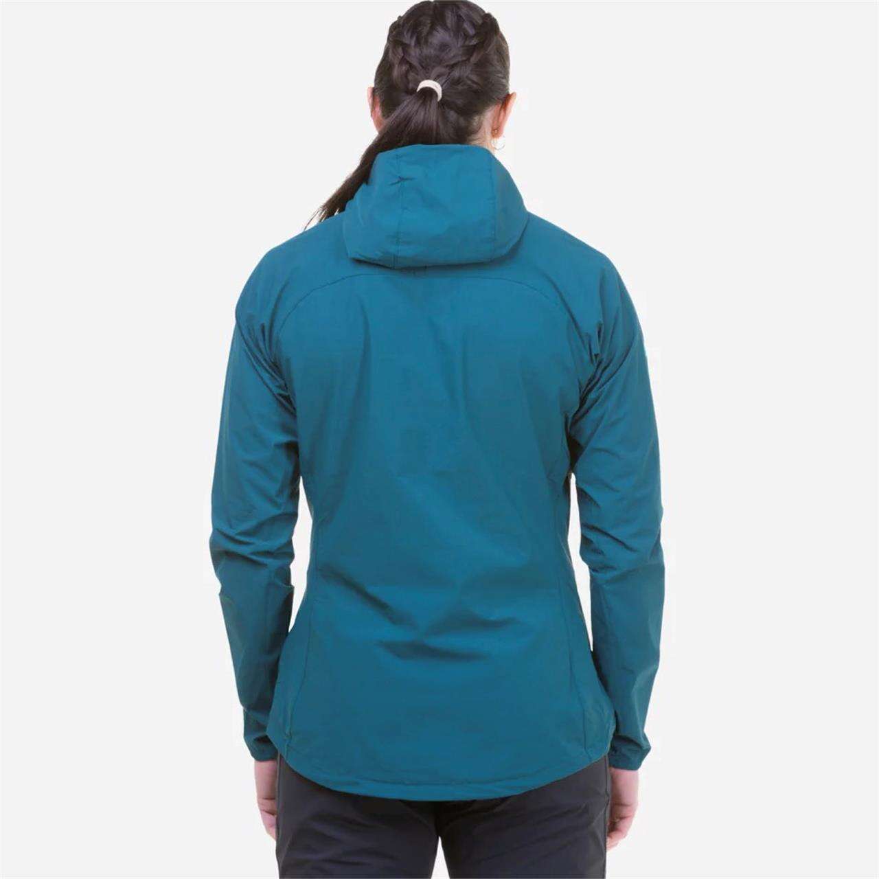 Mountain Equipment Echo jakke med hette – dame, Medieval/Medieval 8 - Bilde 3