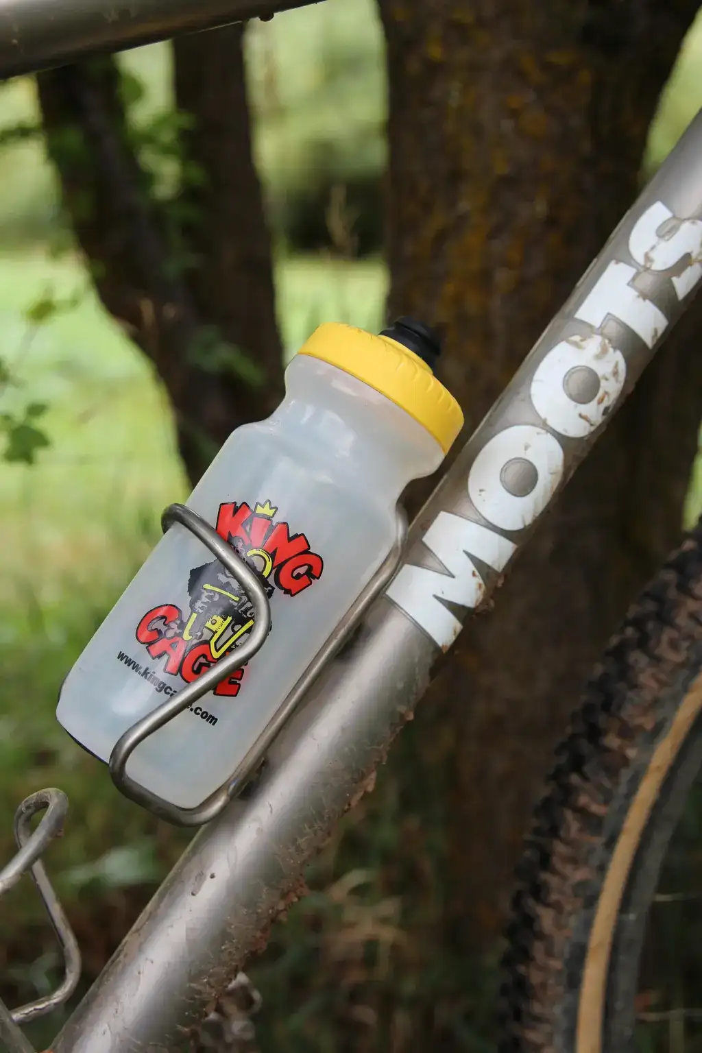 King Cage Yellow Cap Water Bottle - Bilde 2