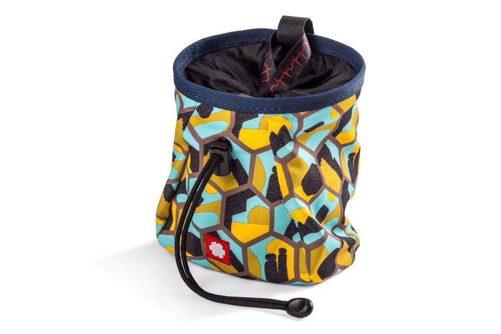Ocun Lucky Chalk Bag - hexagon yellow