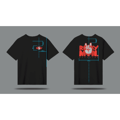 Rocky Mountain Hell Yeah T-Shirt - black