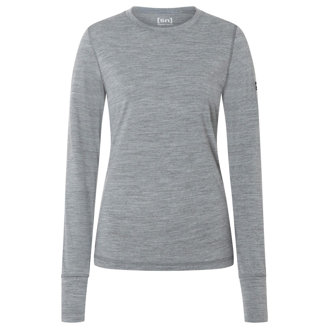 Super Natural W Tundra175 Ls - Cashmere Grey Melange