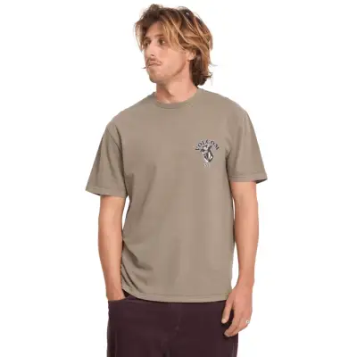 Volcom Bad Luck SS Tee – Brown