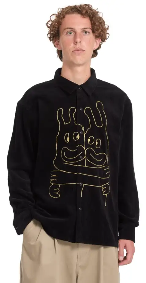 Volcom FA Ozzy Cord LS – Black
