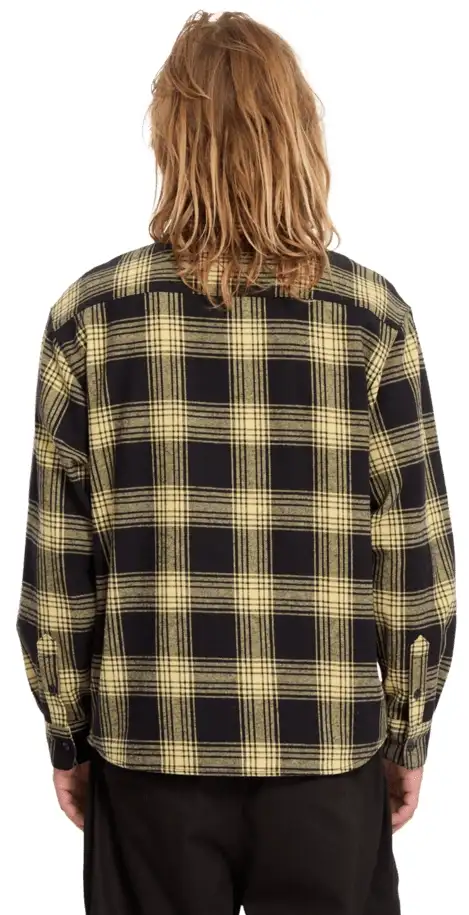 Volcom FA Ozzy Plaid LS – Yellow - Bilde 2