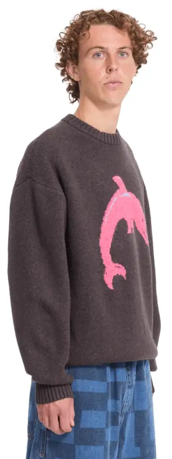 Volcom FA Ozzy Sweater Dolphin – Purple - Bilde 2