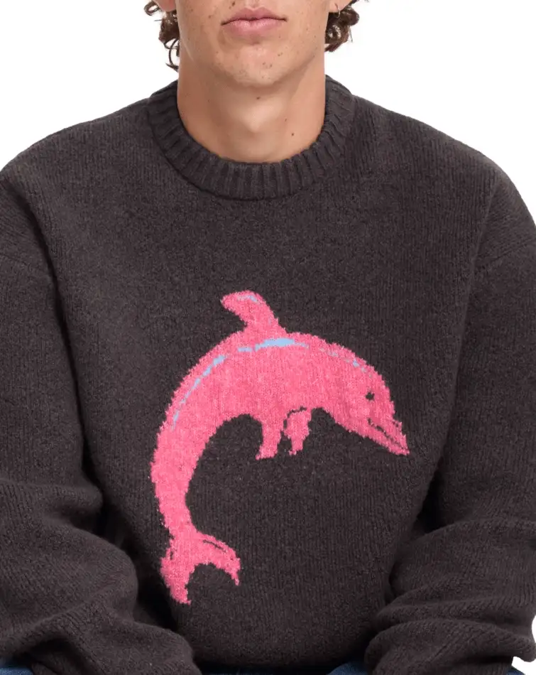Volcom FA Ozzy Sweater Dolphin – Purple - Bilde 5
