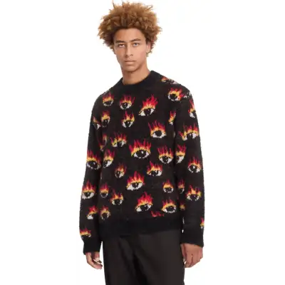 Volcom FA Ozzy Sweater Eyes – Black