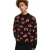 Volcom FA Ozzy Sweater Eyes – Black - Bilde 4