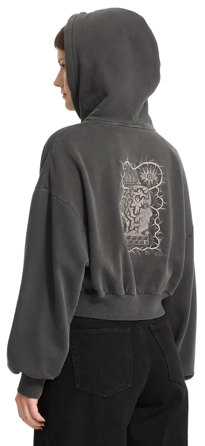 Volcom FA Vaderetro Pullover – Black - Bilde 4