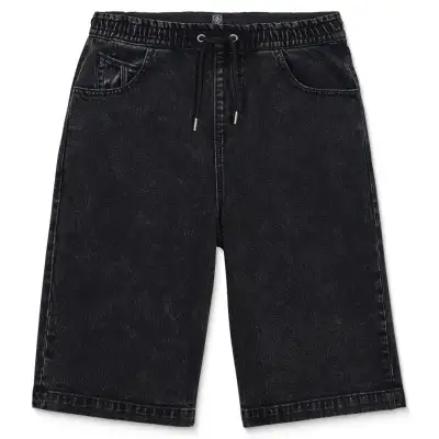 Volcom Freazy Loose Denim EW Short – Blackity Black - L/12år