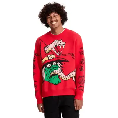 Volcom JJ Villard Sweater – Red