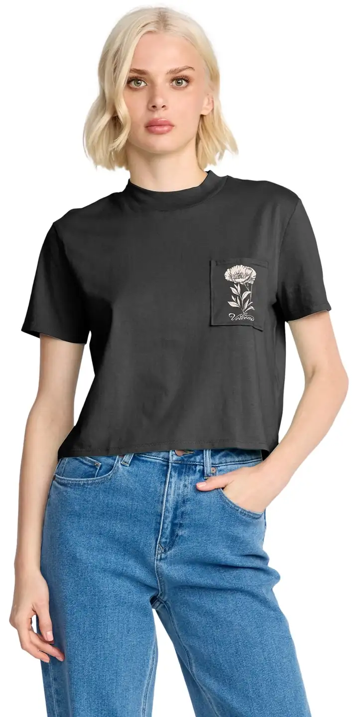 Volcom Pocket Dial Tee – Black