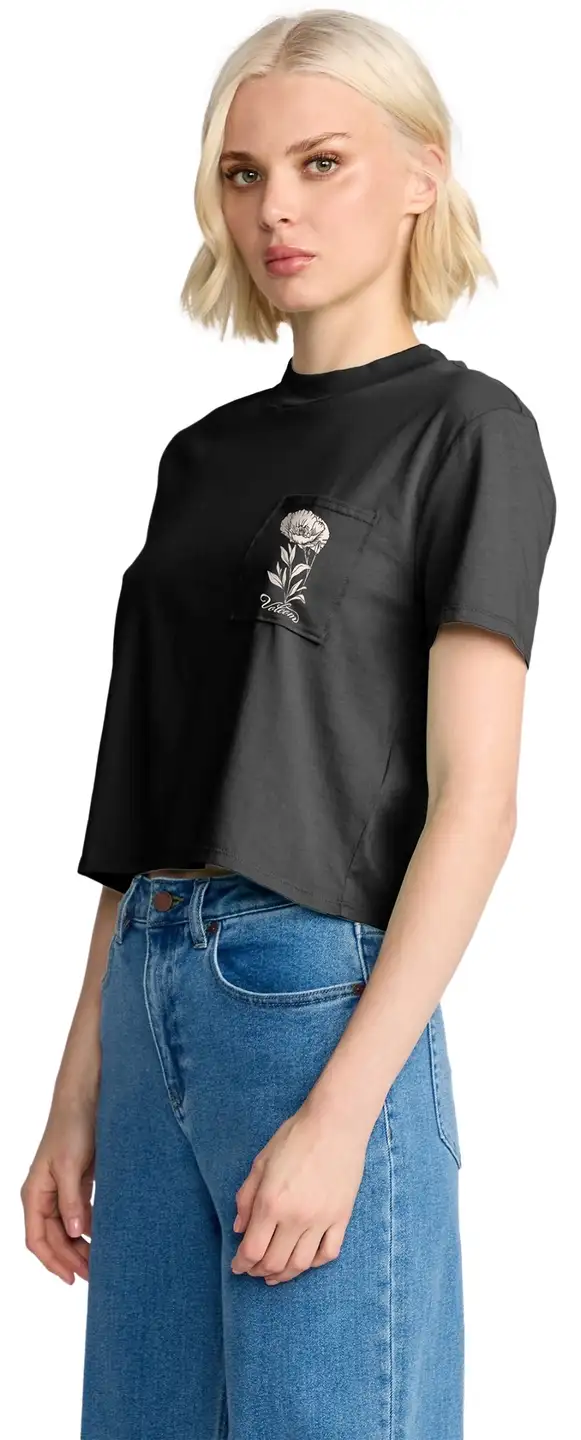 Volcom Pocket Dial Tee – Black - Bilde 2