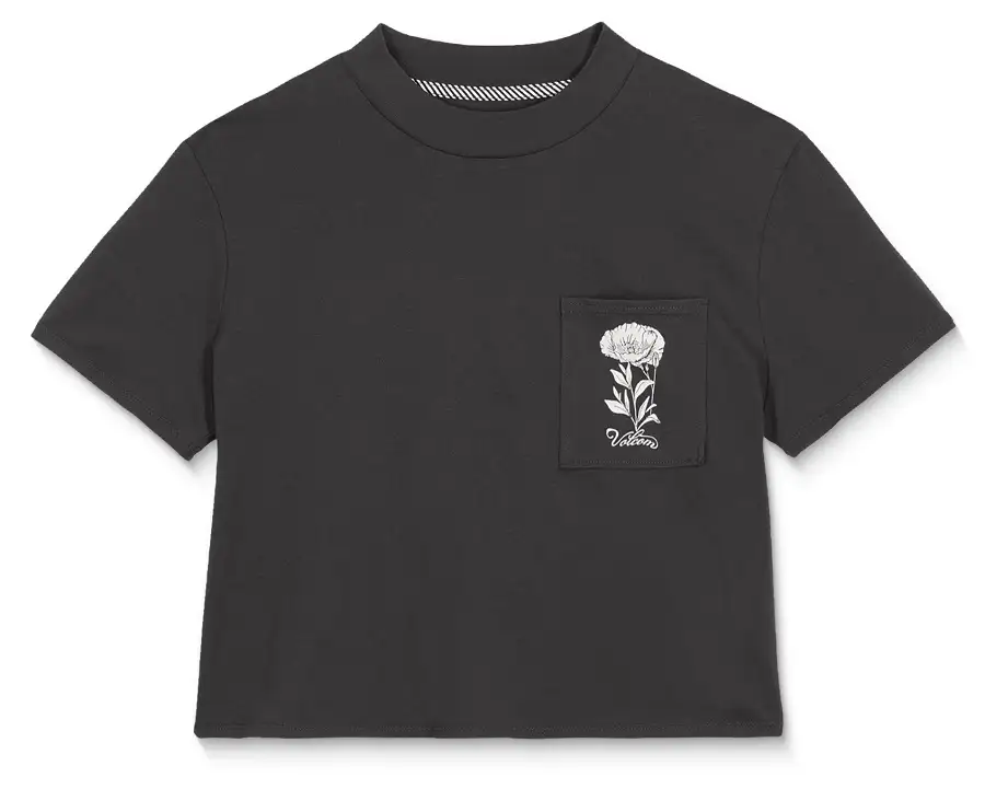 Volcom Pocket Dial Tee – Black - Bilde 6