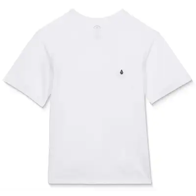 Volcom Stone Blanks Basic SS Tee – White - L/12år