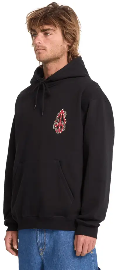 Volcom Watanite Pullover – Black - Bilde 3