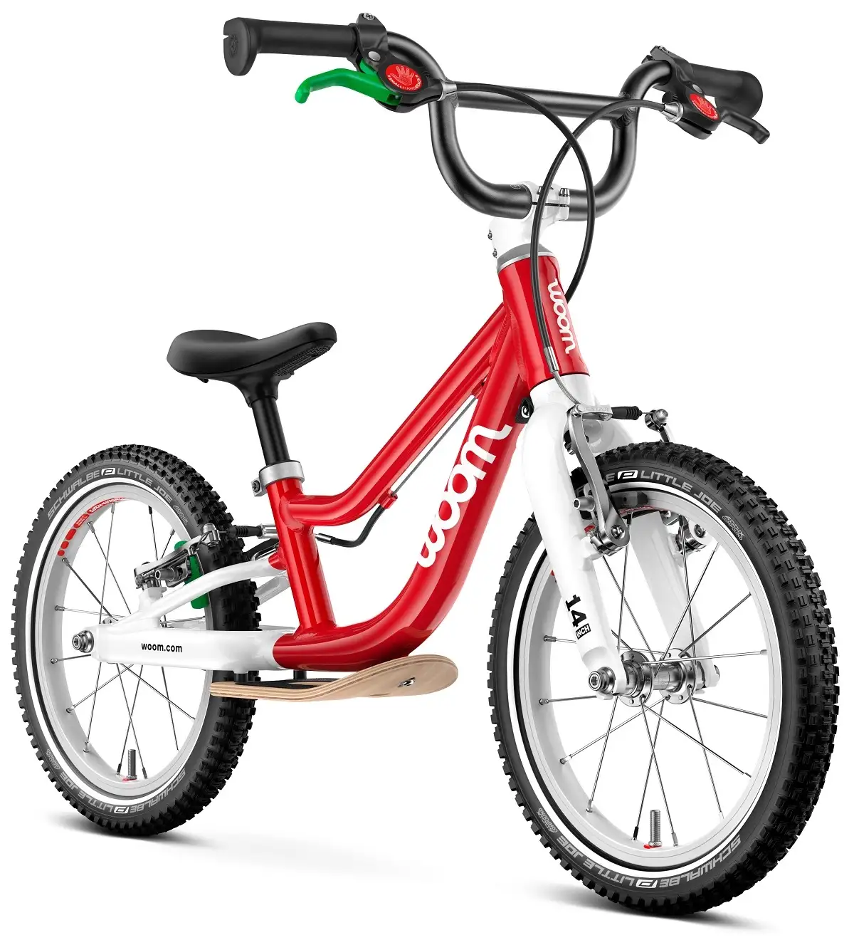 Woom Go 1 Plus 14" – 4,45kg, 3-4,5 år, 95-110cm