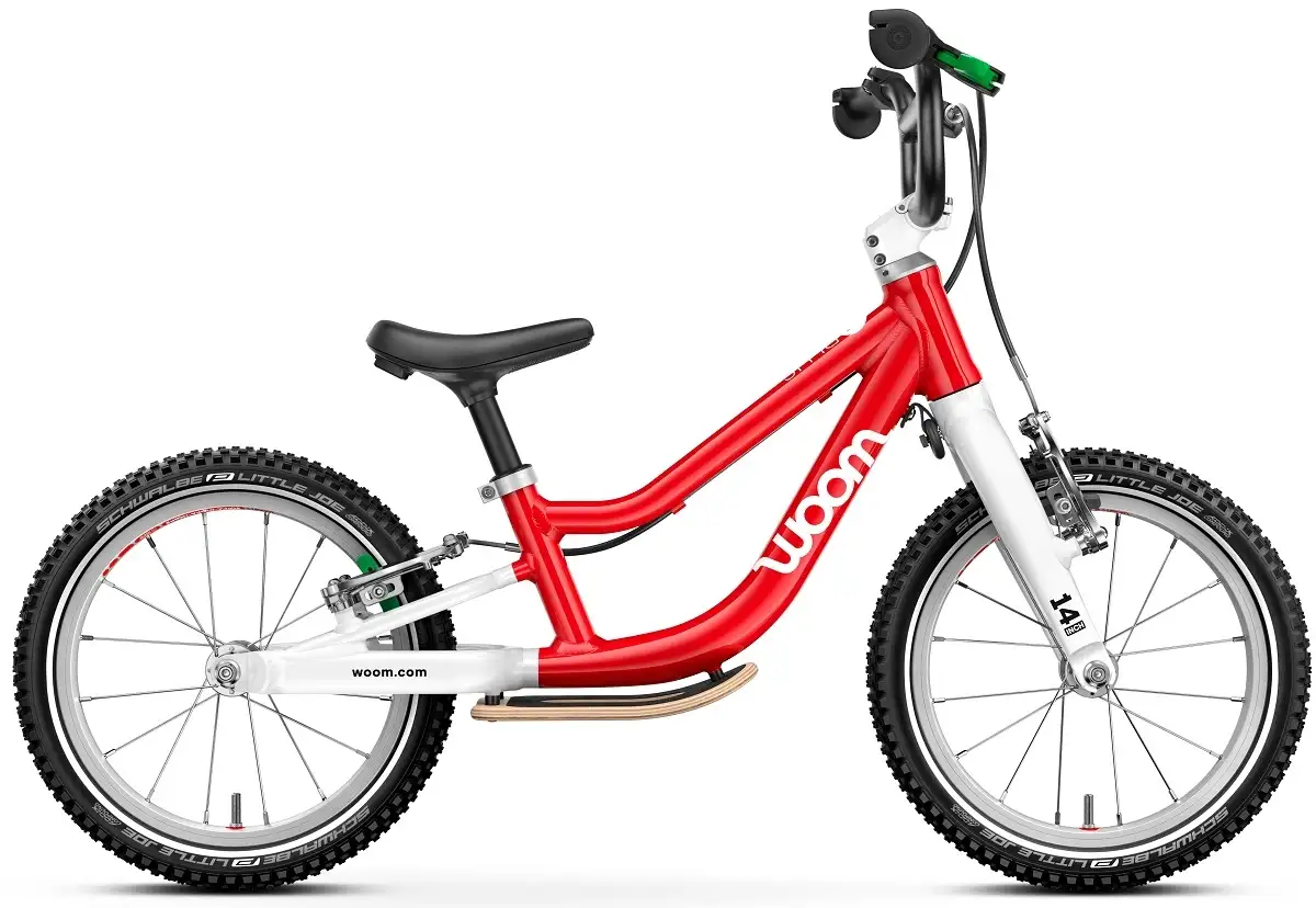 Woom Go 1 Plus 14" – 4,45kg, 3-4,5 år, 95-110cm - Bilde 2