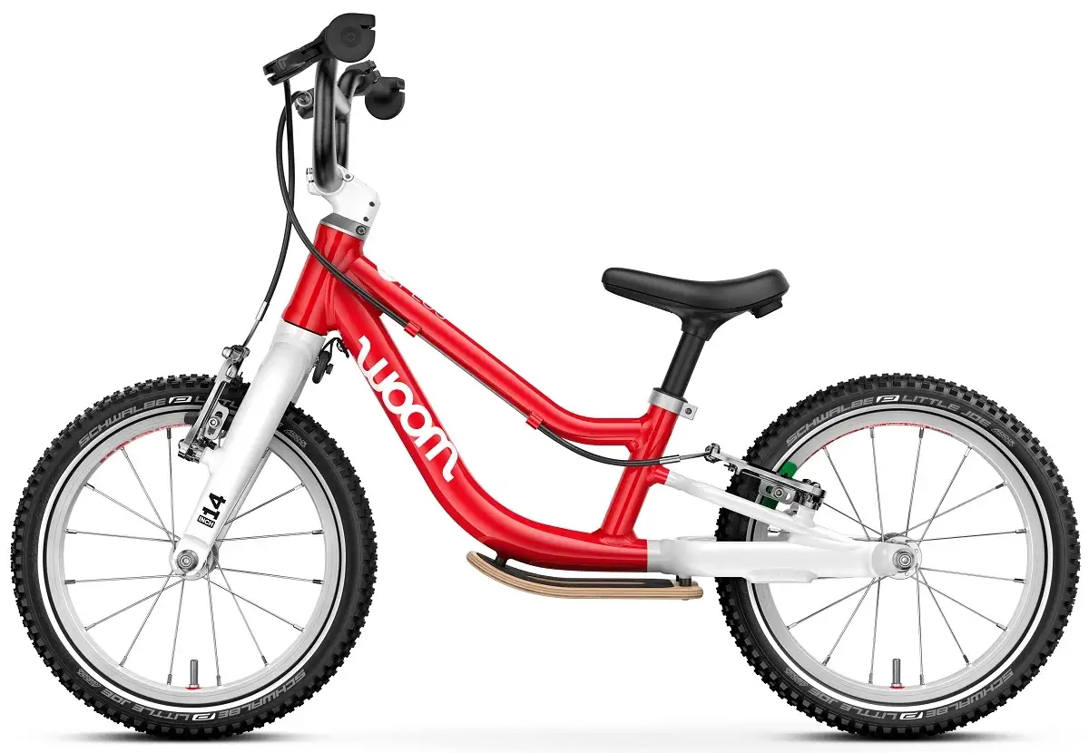 Woom Go 1 Plus 14" – 4,45kg, 3-4,5 år, 95-110cm - Bilde 3