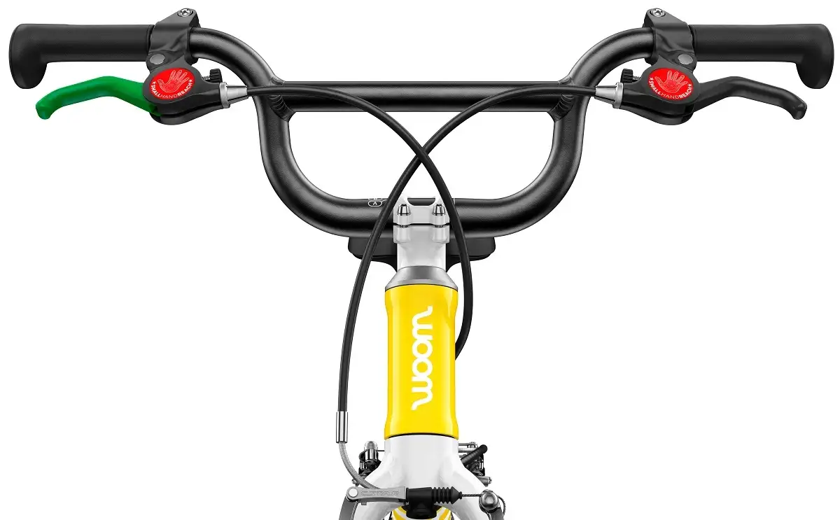 Woom Go 1 Plus 14" – 4,45kg, 3-4,5 år, 95-110cm, Green - Bilde 4