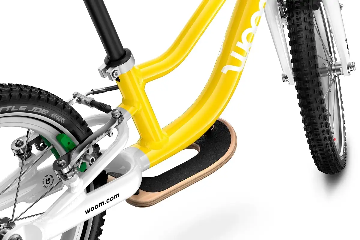 Woom Go 1 Plus 14" – 4,45kg, 3-4,5 år, 95-110cm, Green - Bilde 8