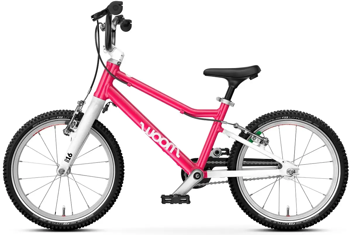 Woom Go 3 16" Hot Pink - Bilde 2